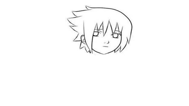 佐助的简笔画怎么画 佐助简笔画简单