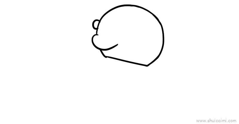 叮当猫儿童画怎么画 叮当猫简笔画画法