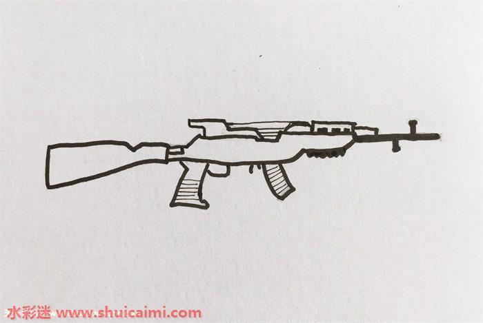 awm怎么画 awm简笔画简单彩色