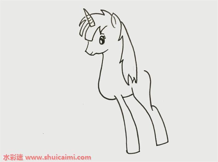 小马宝莉宇宙公主妈妈怎么画简笔画简单?