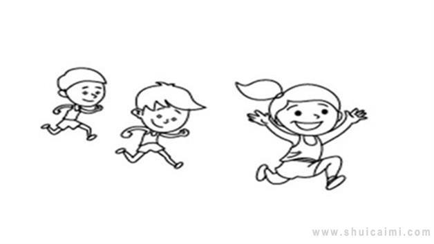 运动会简笔画怎么画 运动会简笔画简单