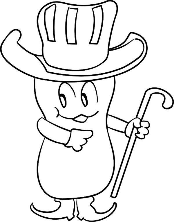 花生绅士简笔画怎么画 花生绅士简笔画简单又好看