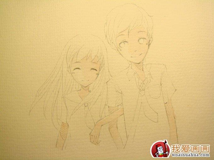 卡通人物水彩画的简单简笔画怎么画 卡通人物水彩画的简单简笔画简单又好看