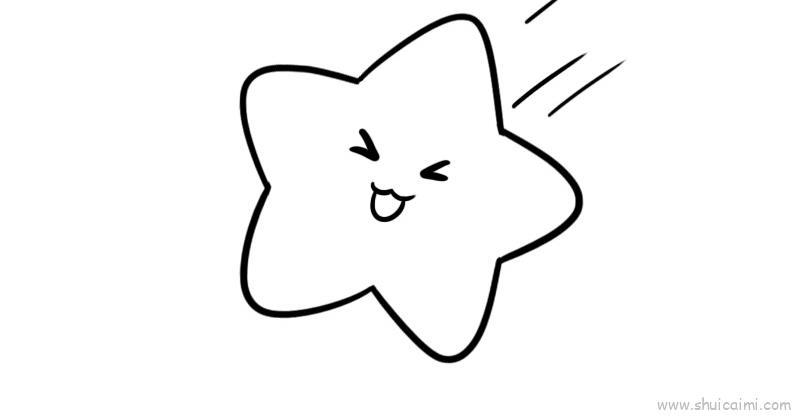 星星儿童画怎么画 星星简笔画图片