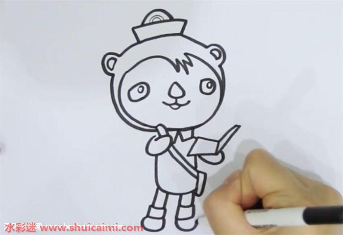 谢灵通怎么画 谢灵通简笔画图片