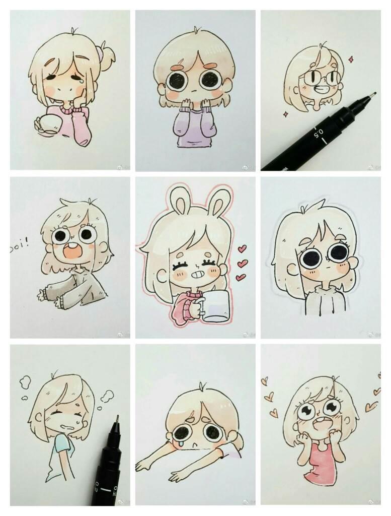 小图案简笔画可爱手绘 小图案简笔画可爱手绘卡通