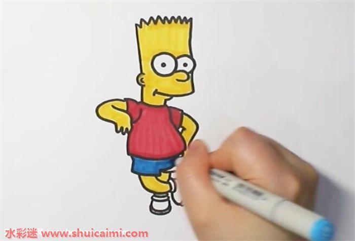 辛普森怎么画 辛普森简笔画简单又漂亮