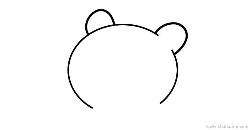 老虎头儿童画怎么画 老虎头简笔画图片
