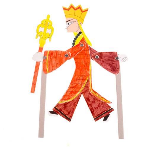 皮影简笔画 皮影简笔画图片大全简易