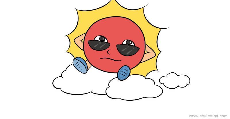 夏至儿童画怎么画 夏至简笔画步骤