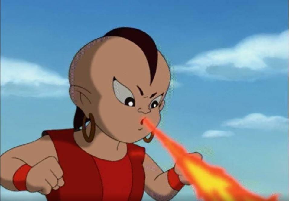 红孩儿简笔画 西游记红孩儿简笔画