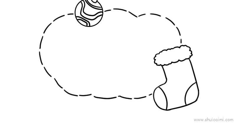 平安夜手抄报边框儿童画怎么画 平安夜手抄报边框简笔画简单