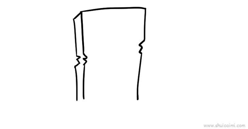 石碑儿童画怎么画 石碑简笔画顺序