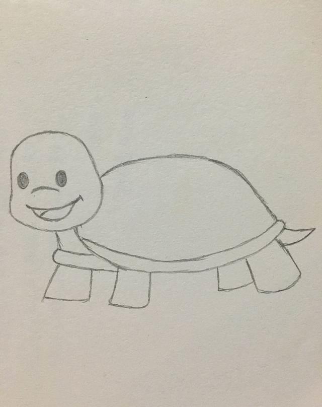 小乌龟简笔画 小乌龟简笔画怎么画