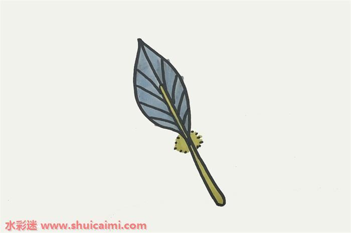 羽毛怎么画 羽毛简笔画步骤图