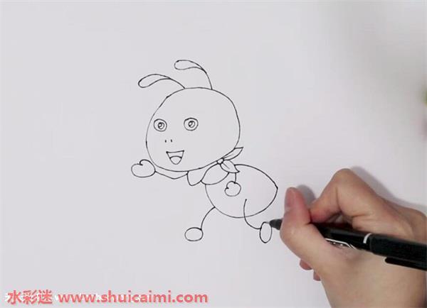 蚂蚁怎么画 蚂蚁简笔画简单又漂亮彩色