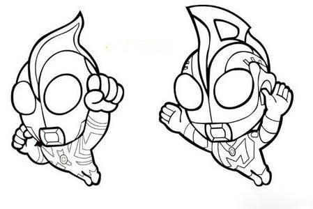 奥特曼的简笔画 奥特曼的简笔画儿童版