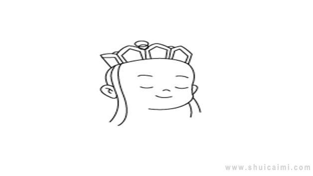 唐僧简笔画怎么画 唐僧简笔画顺序
