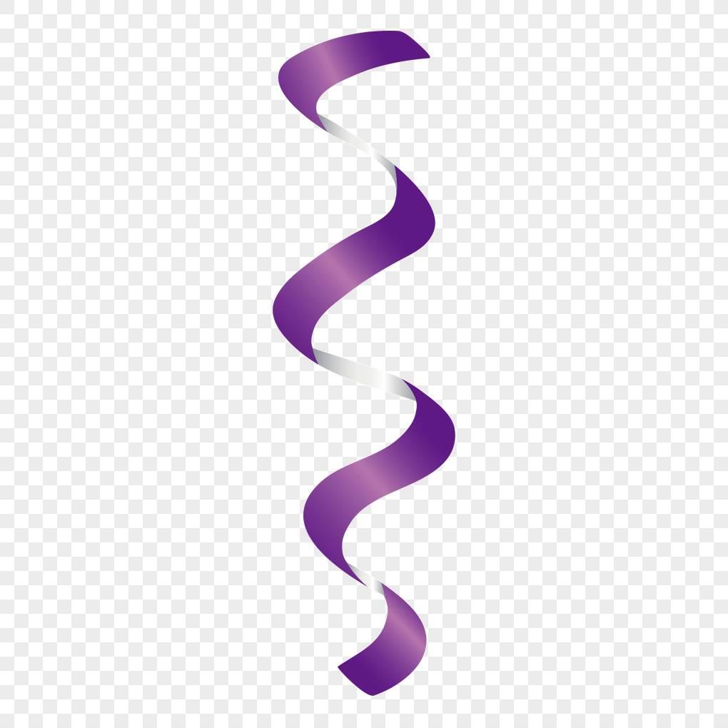 彩带简笔画 生日彩带简笔画