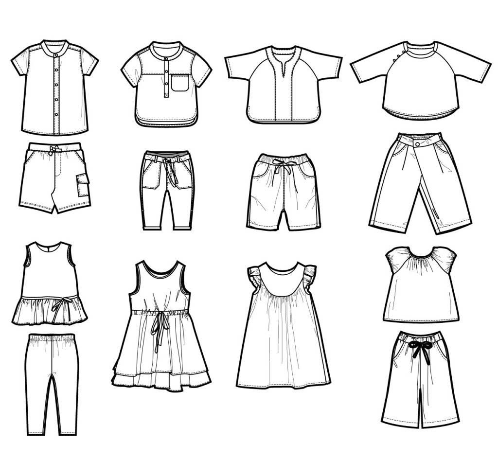 衬衫简笔画 衬衫简笔画图片