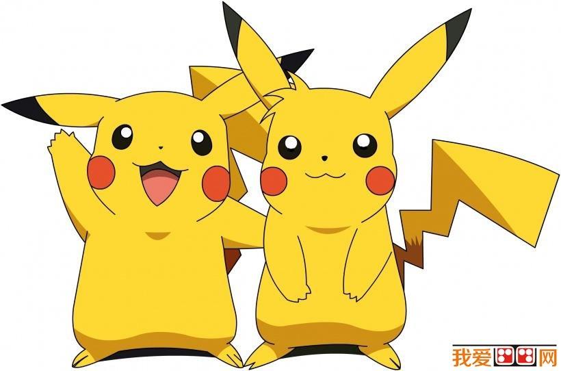 皮卡丘欣赏简笔画怎么画 皮卡丘欣赏简笔画图片