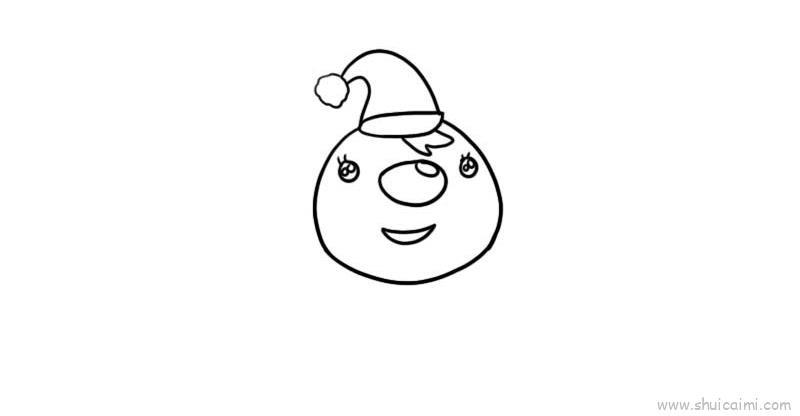 麋鹿儿童画怎么画 麋鹿简笔画简单