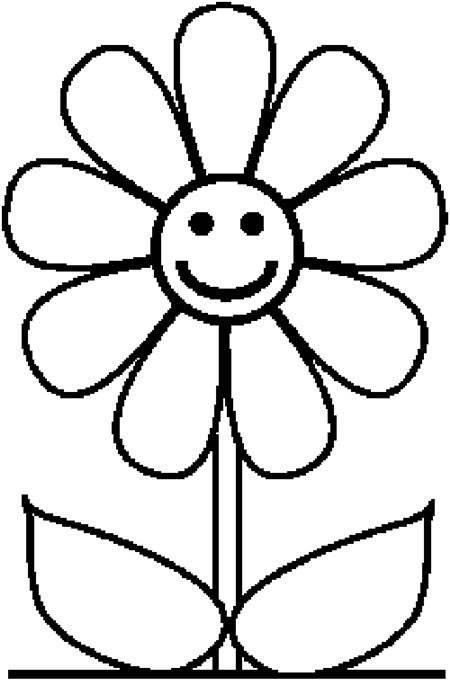 简笔画花 简笔画花草类