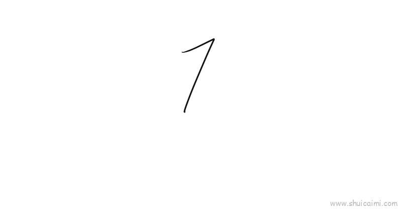 用数字画动物之大鹅儿童画怎么画 用数字画动物之大鹅简笔画图片
