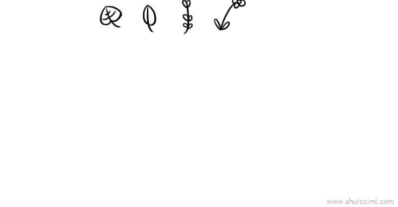 点缀装饰小儿童画怎么画 点缀装饰小简笔画步骤