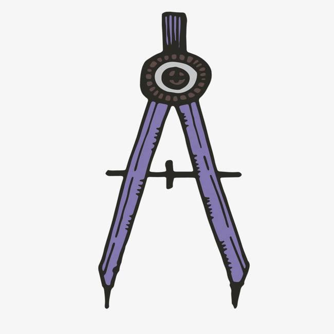 圆规简笔画 圆规简笔画拟人