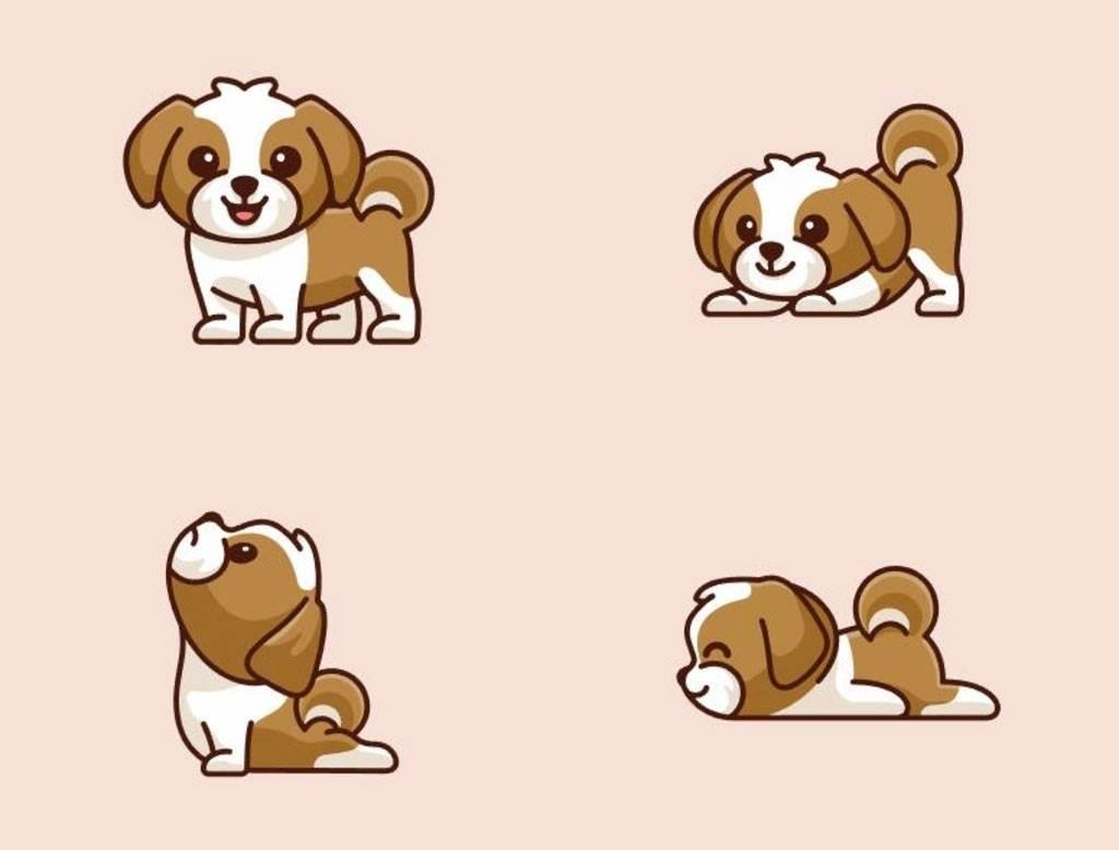 可爱小狗简笔画 可爱小狗简笔画怎么画