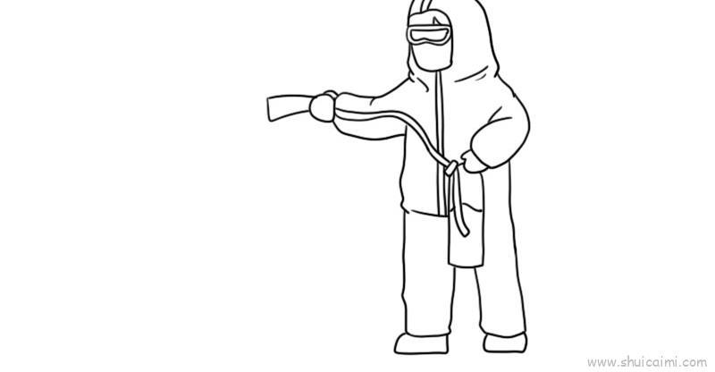 抗击肺炎医护人员儿童画怎么画 抗击肺炎医护人员简笔画图片大全