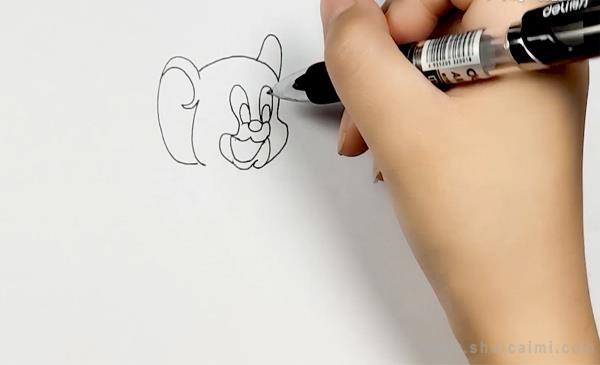 杰瑞简笔画怎么画 杰瑞简笔画画法