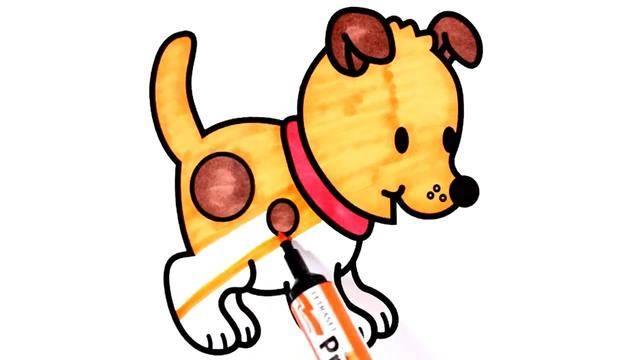 动物简笔画图片大全带颜色 卡通动物简笔画图片大全带颜色