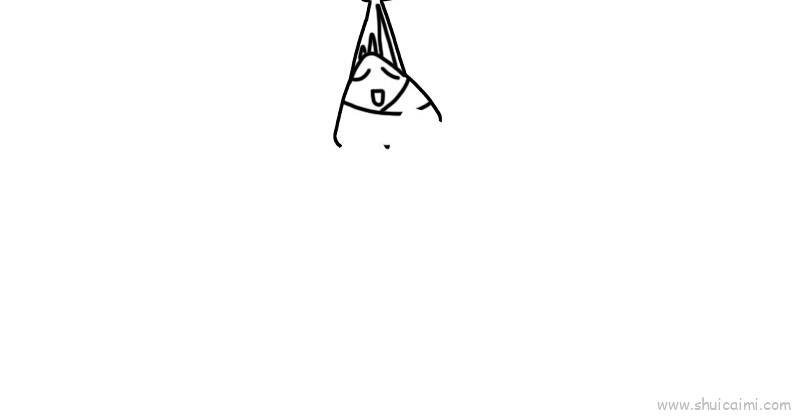粽子儿童画怎么画 粽子简笔画画法