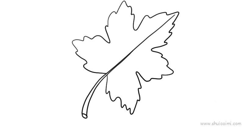 树叶儿童画怎么画 树叶简笔画图片大全