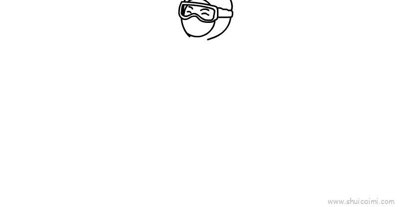 疫情最美逆行者儿童画怎么画 疫情最美逆行者简笔画顺序