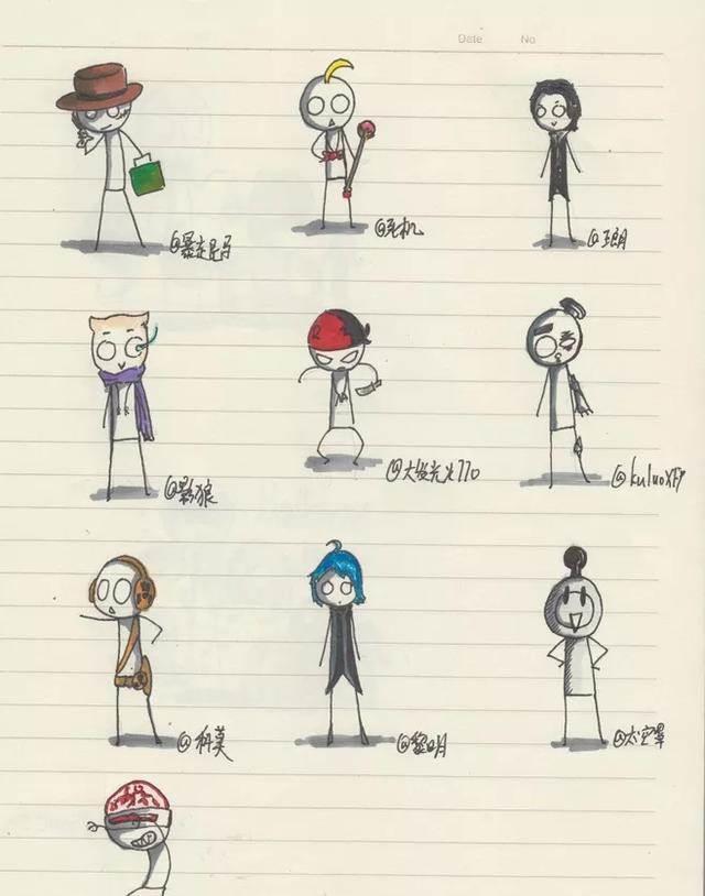 火柴人简笔画 火柴人简笔画机甲
