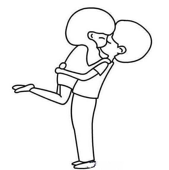 爱情简笔画图片大全 爱情简笔画图片大全大图