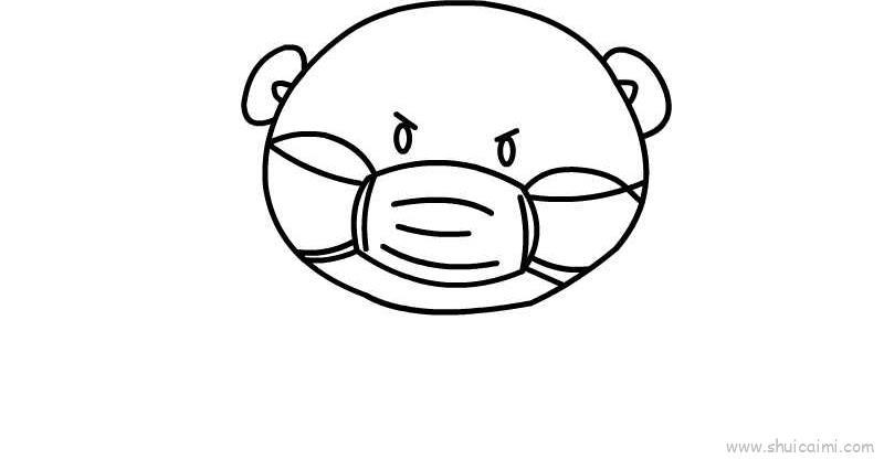 防疫儿童画怎么画 防疫简笔画简单又好看