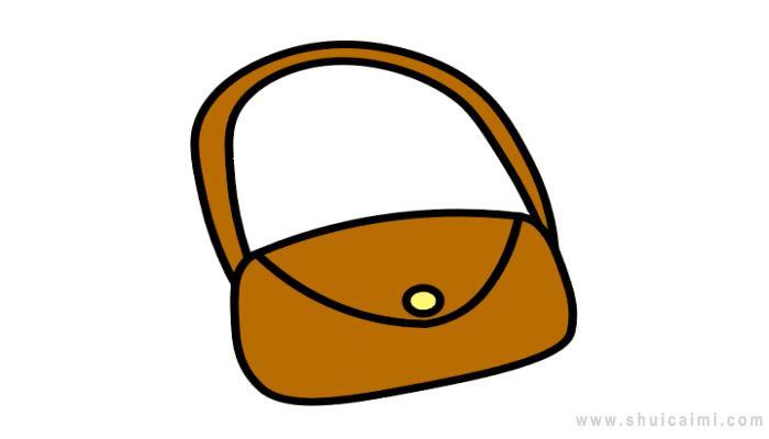 手提包简笔画怎么画 手提包简笔画简单