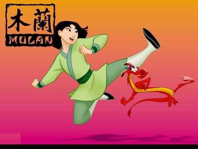花木兰简笔画图片大全 花木兰简笔画图片大全可爱