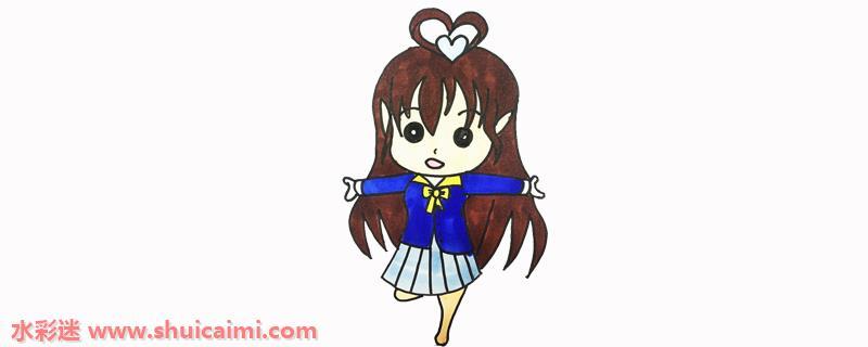 王默怎么画 简单好看的王默简笔画教程