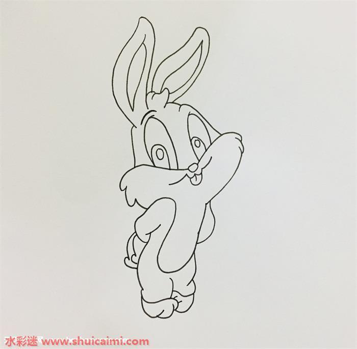 兔八哥怎么画 兔八哥简笔画图片大全