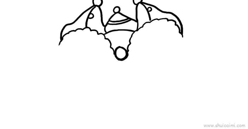 醒狮儿童画怎么画 醒狮简笔画图片
