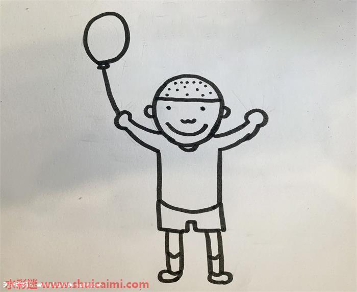 迎六一怎么画 迎六一简笔画画法