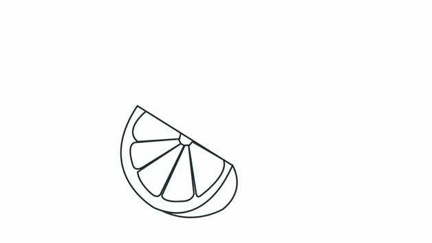 柚子的简笔画怎么画 柚子简笔画步骤