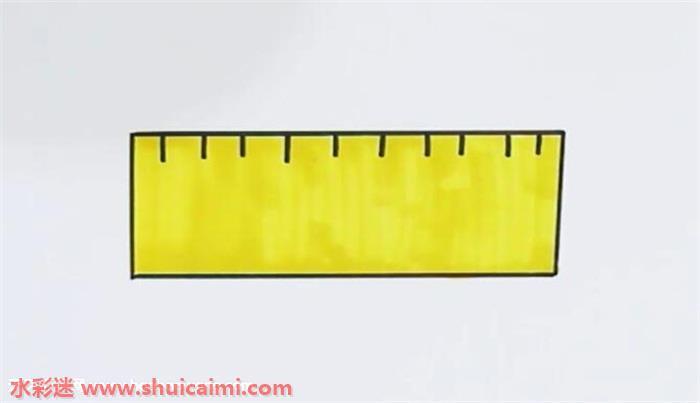 尺子怎么画 尺子简笔画简单又漂亮彩色