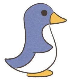 企鹅的简笔画 企鹅的简笔画可爱