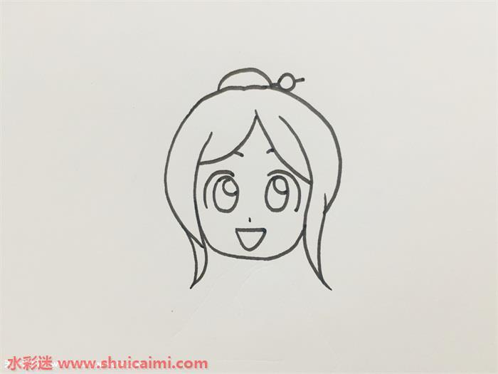 漫画和服怎么画 漂亮的漫画和服简笔画详细教程